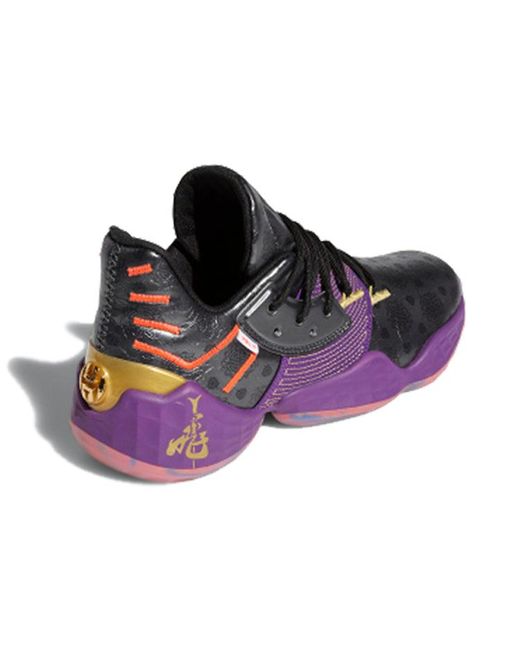 Adidas Purple Harden Volume 4 Gca 'Five Generals' for men