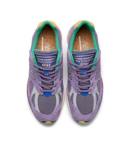 New Balance Blue X Salehe Bembury 991V2 Made for men