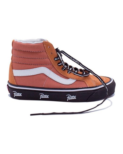 Vans Red Patta X Sk8-Hi 38 Reissue 'Langoustino' for men