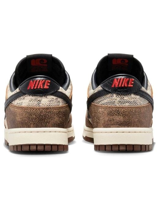 Nike Brown Dunk Low Co.Jp Snakeskin' for men