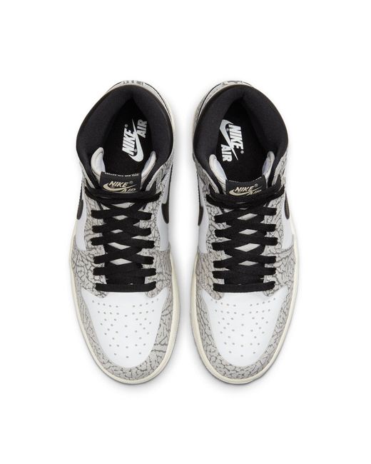 Nike Black 1 Retro High Og Cement' for men