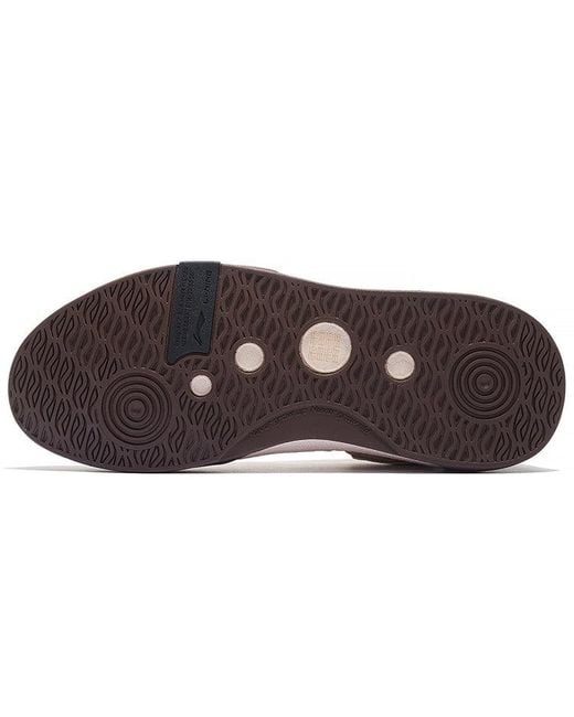 Li-ning Brown Ellington Skateboarding Shoes for men