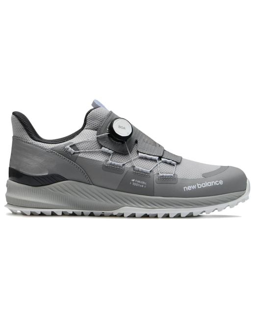 New Balance Gray Fuelcell 1001 Golf Shoes for men
