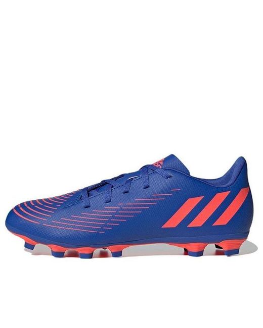 Adidas Blue Predator Edge.4 Fg 'Hi-Res Turbo' for men