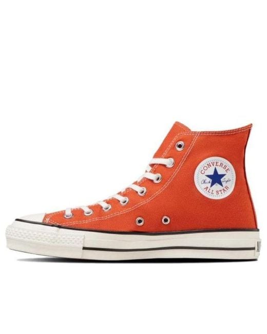 Converse Red Canvas All Star Made for men