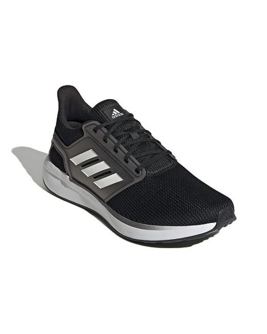 Adidas Black Eq19 Run Shoes for men