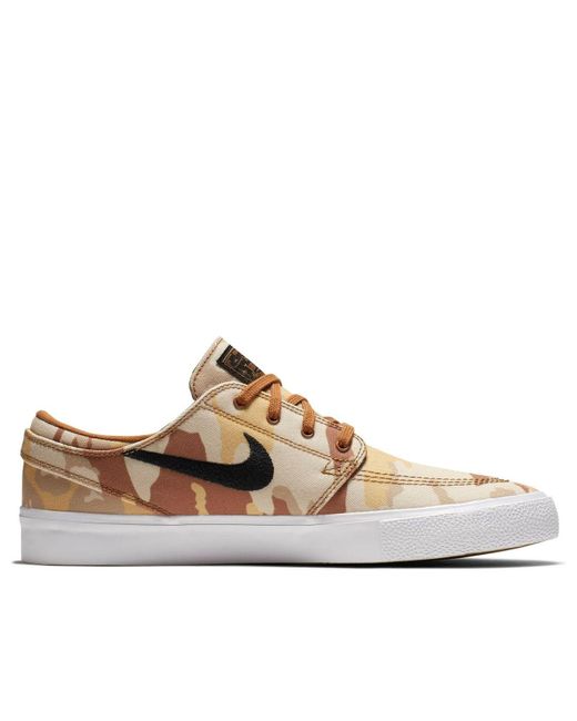 Nike Brown Zoom Janoski Canvas Premium Sb 'Light Camo' for men