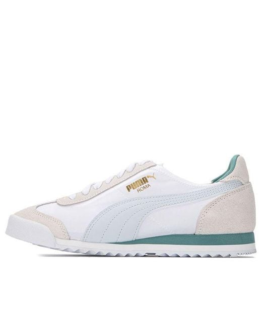 PUMA White Roma Og Nylon Ice Flow' for men