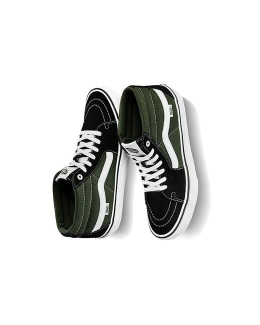 Vans Black Sk8 Mid for men