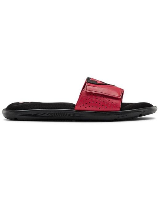 Under Armour Black Ignite 6 Slides for men
