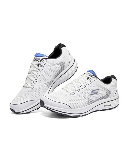 Skechers White Go Run Consistent for men