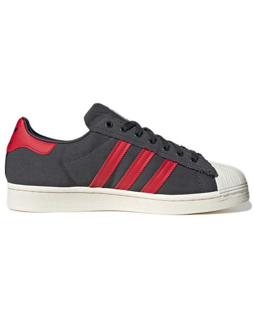 Adidas Red Originals Superstar Shoes for men