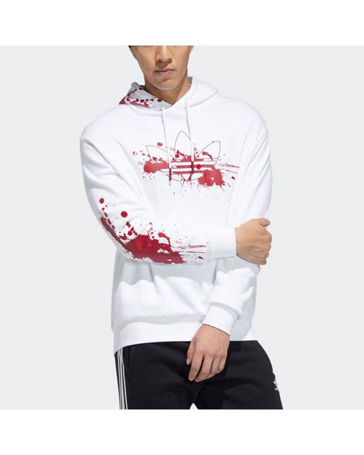 Adidas White Originals Fp Limited Logo Printing Sports for men