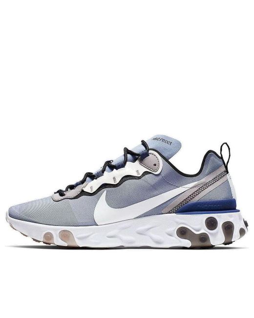 Nike Blue React Element 55 Fog' for men