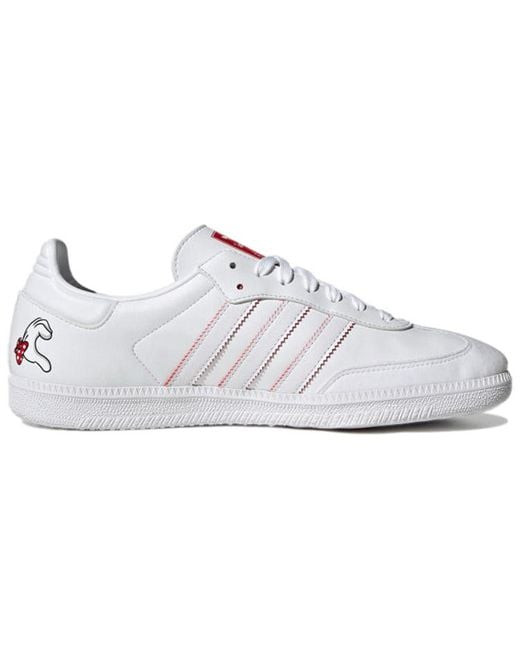 Adidas White X Disney Samba Vegan 'Minnie Mouse' for men