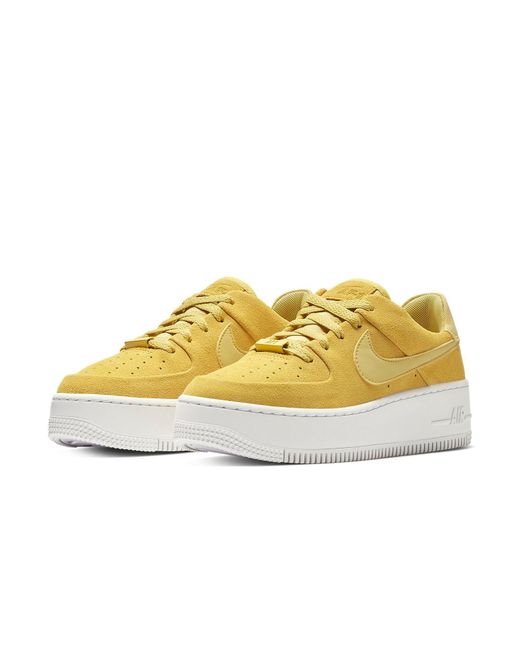 Nike Yellow (Wmns) Air Force 1 Sage Low 'Celery'