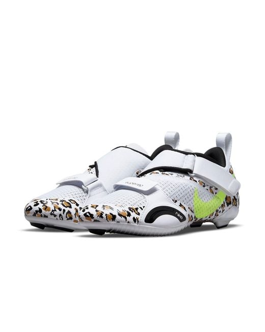 Nike White (Wmns) Superrep Cycle 'Leopard'