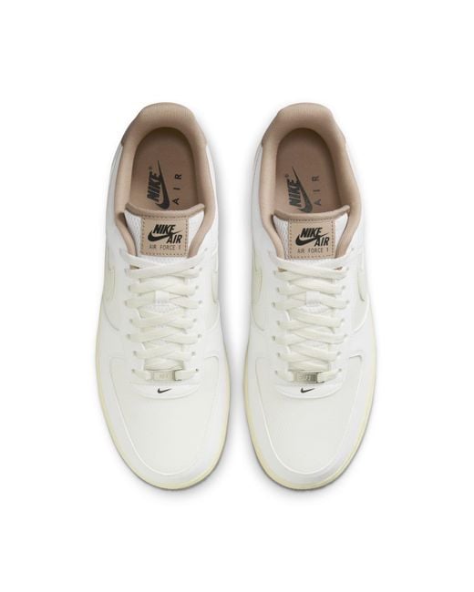 Nike White Air Force 1 '07 Lv8 'Summit Khaki' for men