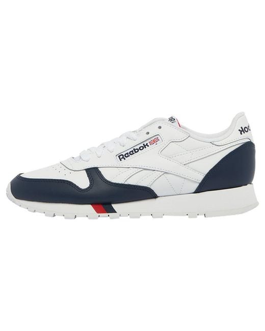 Reebok White Classic Leather 'Nautical Pack' for men