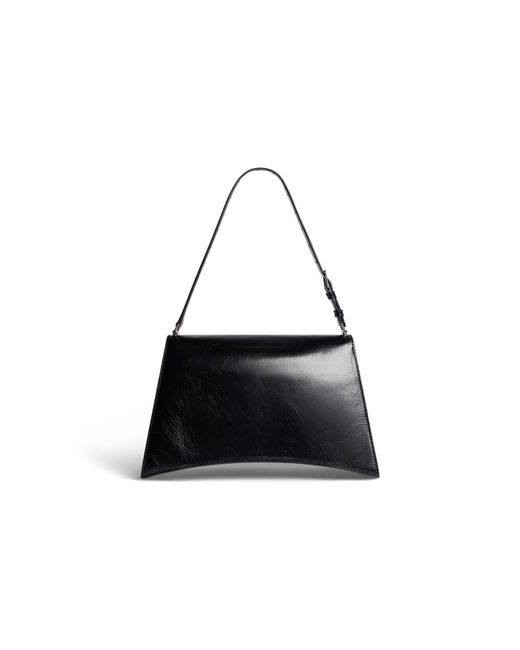 Balenciaga Black (Wmns) Crush Medium Sling Bag