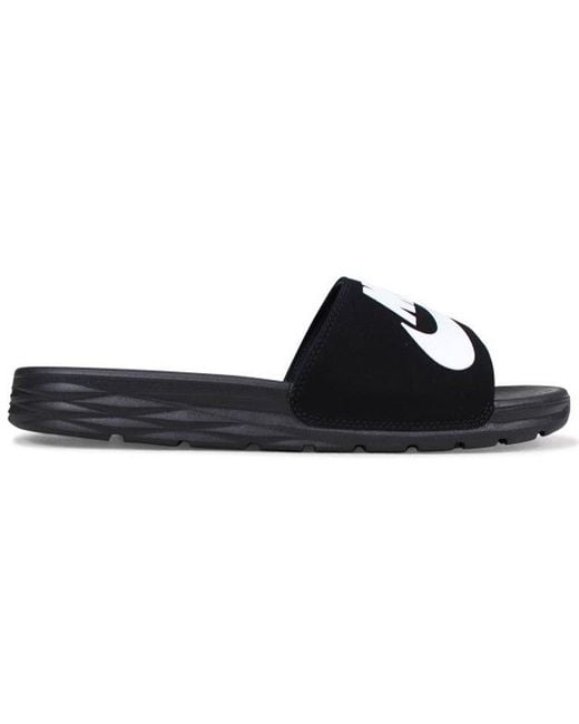 Nike Black Sandals Sports Slippers for men