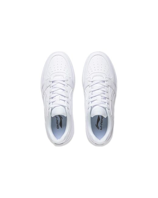 Li-ning White Yuanbao for men