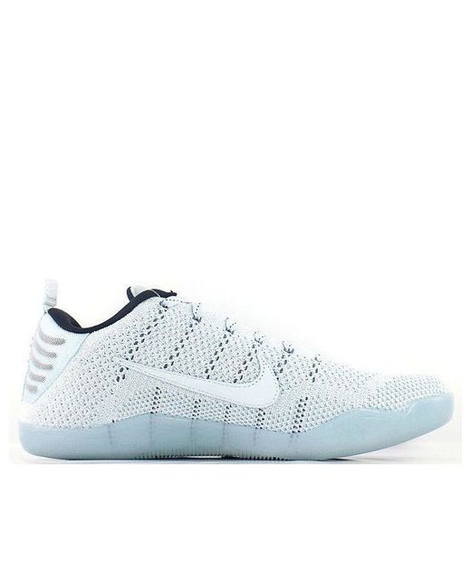 Nike Blue Kobe 11 Elite Low 4Kb 'Pale Horse' for men