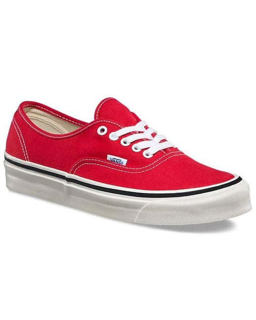 Vans Red Authentic 44 Dx 'Anaheim Factory for men