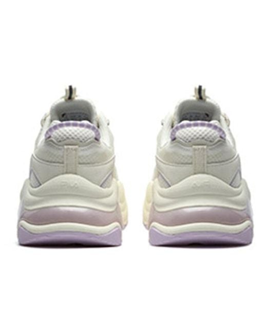 Fila White (Wmns) Bubble Sneakers Lilac'