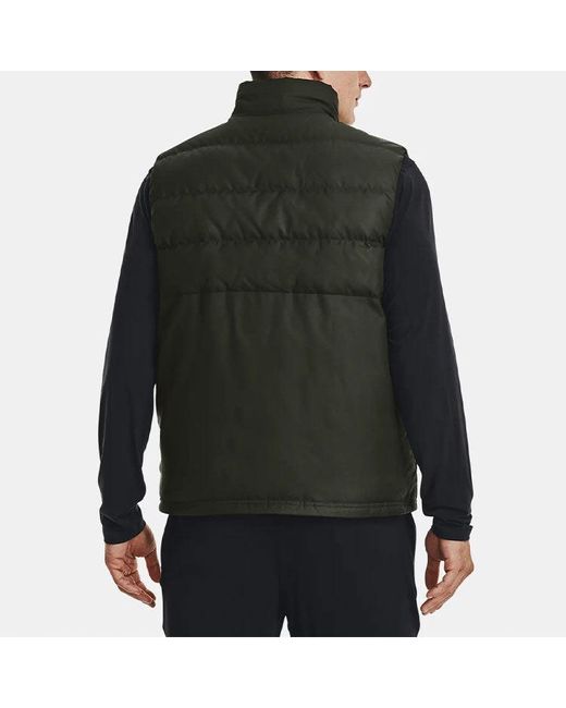Under Armour Green Ua Storm Sportstyle Down Vest 'Dark' for men
