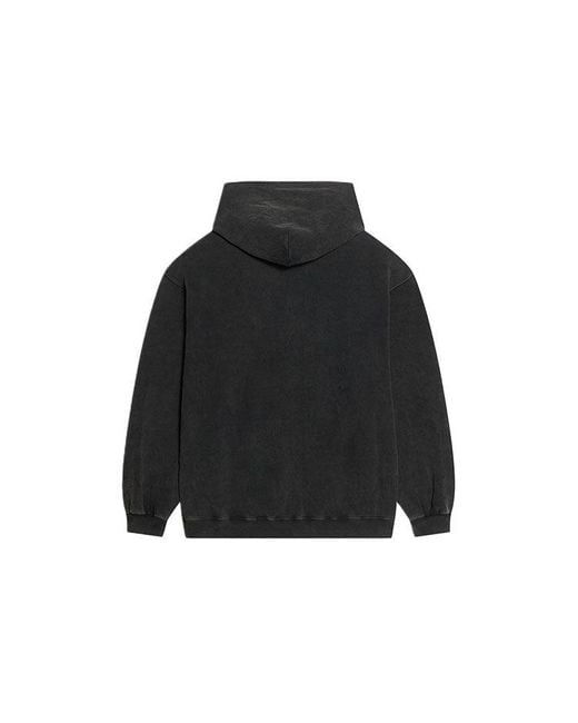 Balenciaga Black Sporty B Hoodie Medium Fit for men