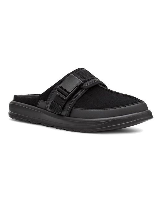 Ugg Black Kick It Slide Cozy Lightweight Fashion Slippers for men