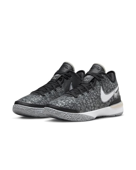 Nike Gray Zoom Lebron Nxxt Gen for men