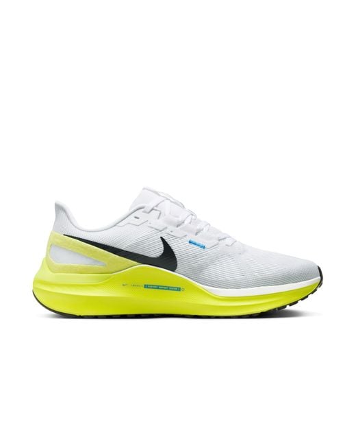 Nike Yellow Air Zoom Structure 25 Cyber' for men