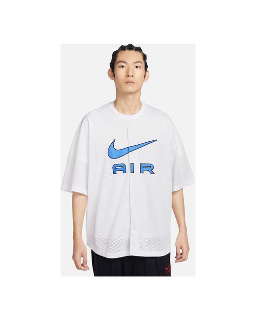 Nike White Graphic T-shirt for men