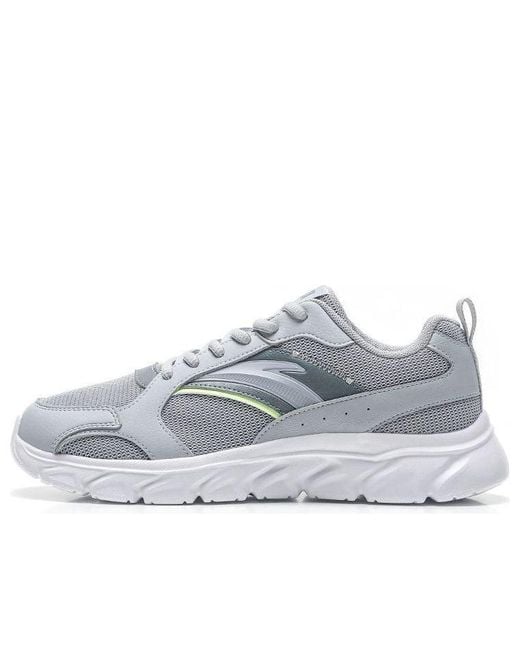 Anta Gray Running Series Sneakers for men
