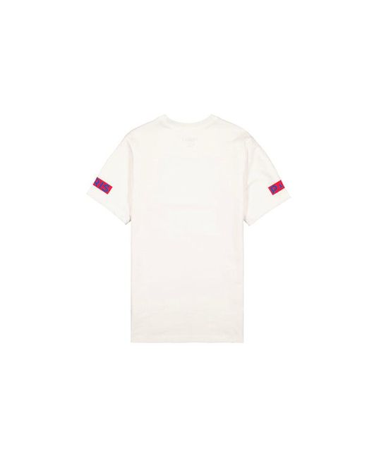 Nike Blue Paris Saint-Germain Logo Tee Printing Short Sleeve Us Edition for men