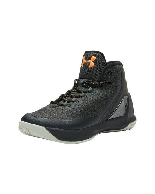 Under Armour Black Curry 3 'Flight Jacket' for men
