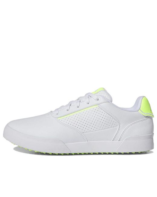 Adidas White Retrocross Spikeless Golf for men