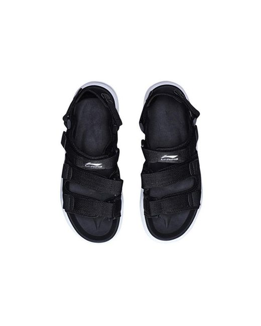 Li-ning Black (Wmns) Strappy Sandals