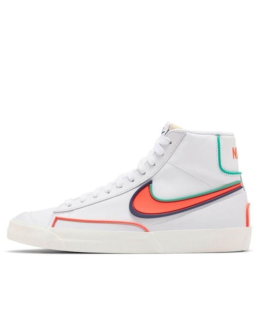 Nike White Blazer Mid '77 Infinite Void Crimson' for men