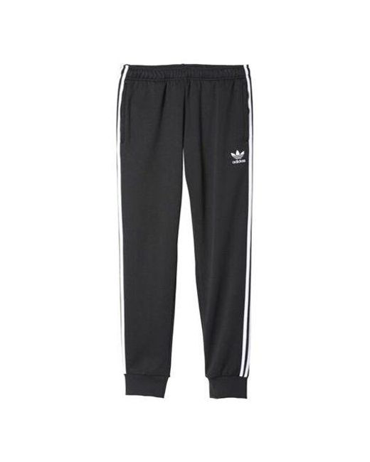 Adidas Gray Originals Superstar Cuffed Track Pants for men