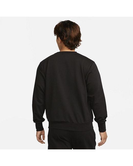 Nike Black Giannis Standard Issue Graphic Basketball Crew for men