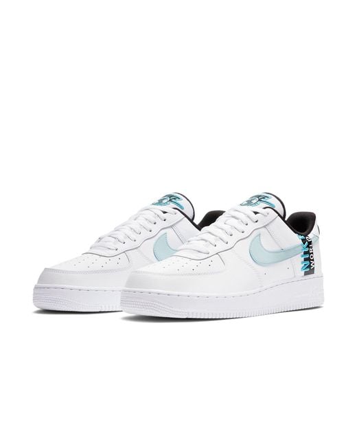 Nike White Air Force 1 '07 Lv8 'Worldwide Pack for men