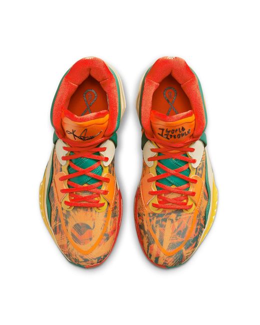 Nike Orange Kyrie Infinity One World One People Ep Kyrie Irving 8 Version for men