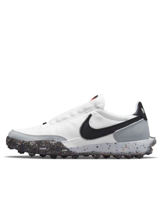 Nike White (Wmns) Waffle Racer Crater