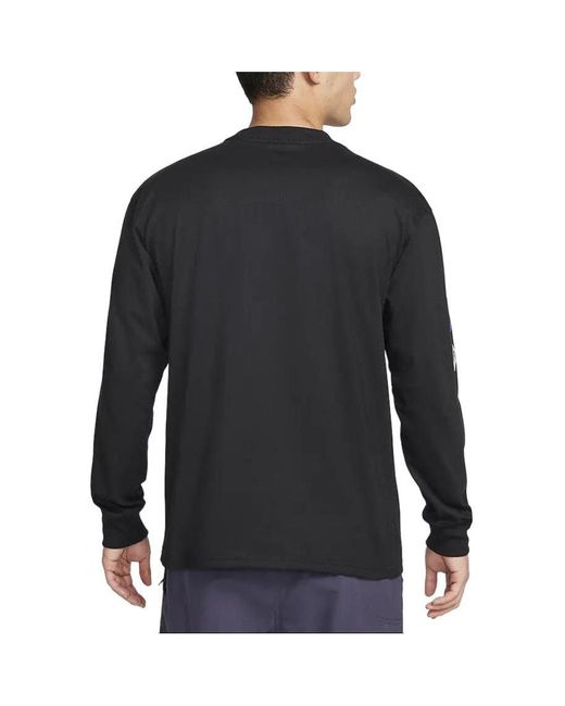 Nike Black Acg Long Sleeve T-Shirt Asia Sizing for men