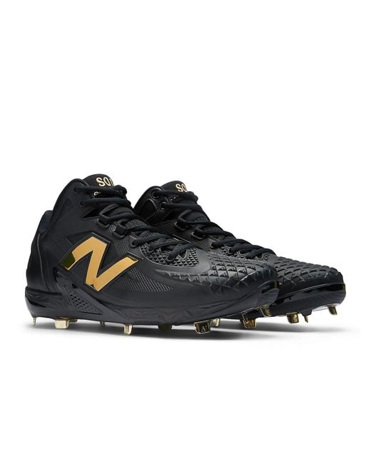 New Balance Black Ohtani 1 Cleats Metallic' for men