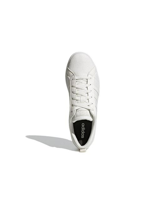 Adidas White Neo Vs Pace Classic Casual Low Tops Skateboarding Shoes for men