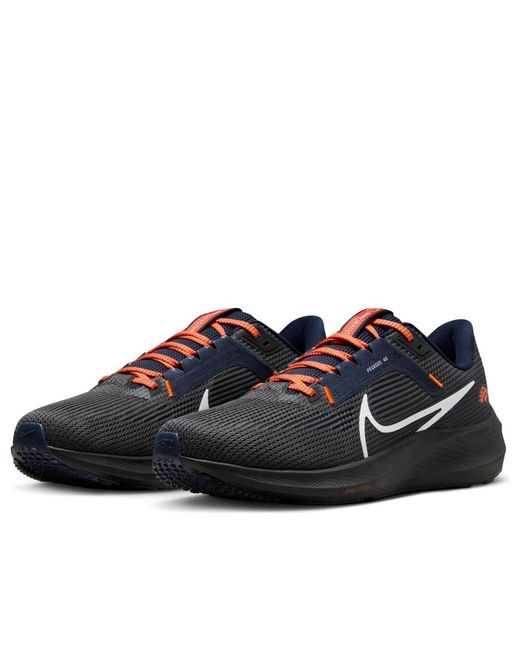Nike Black X Nfl Air Zoom Pegasus 40 'Denver Broncos' for men